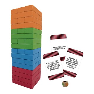 Foto 3 | Torre de Madera Novelty Multicolor