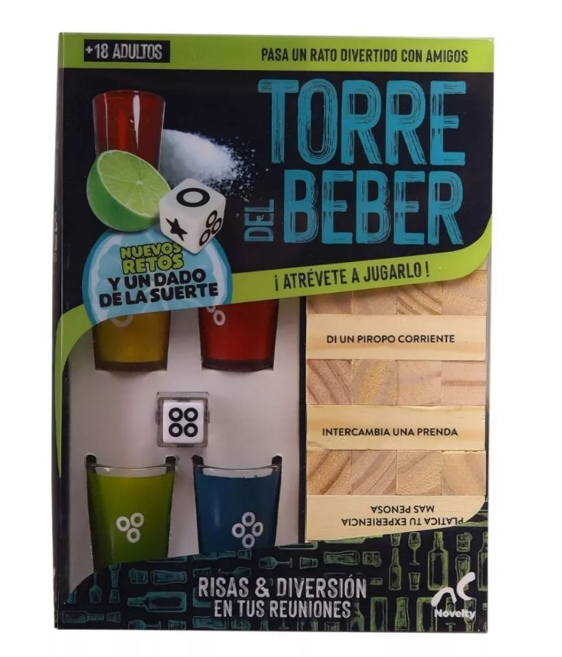 Foto 4 pulgar | Juego Torre del Beber Novelty