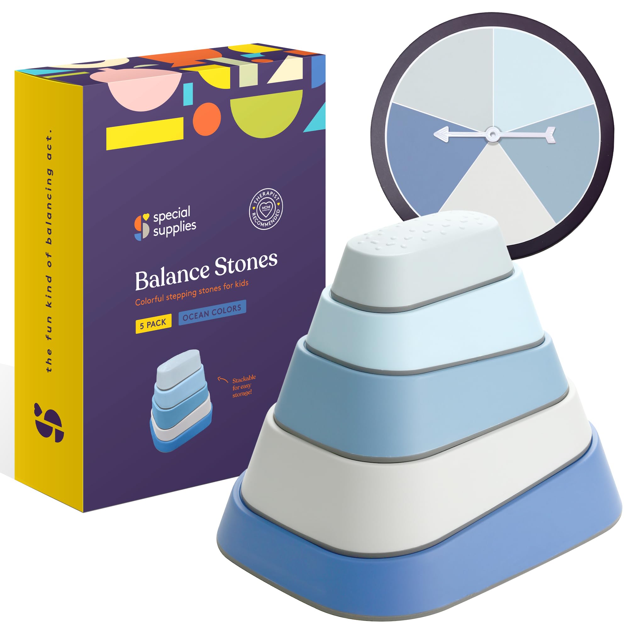 Foto 7 | Set De 5 Suministros Especiales Stepping Stones Para Niños - Venta Internacional.