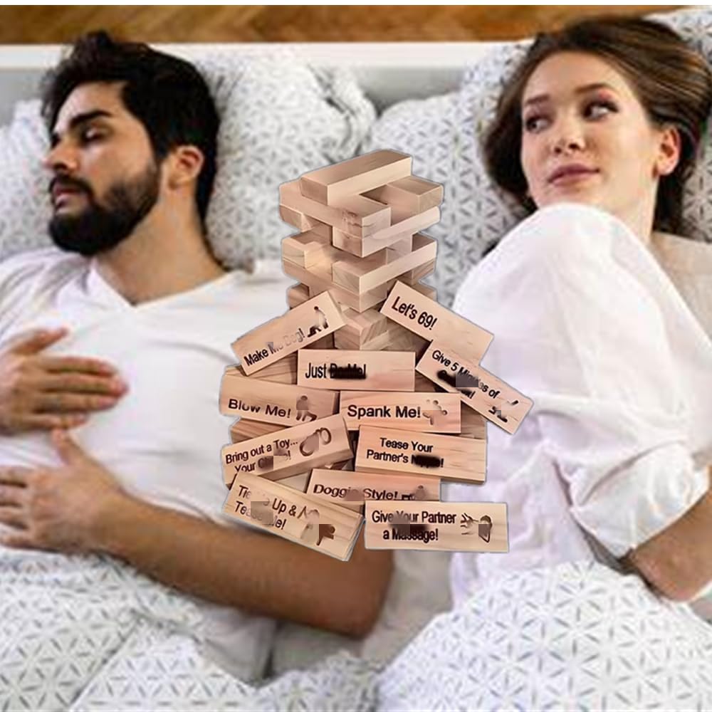 Foto 5 pulgar | Bloque Apilable Lust Tower Para Adultos, 48 Unidades, Para Parejas - Venta Internacional.
