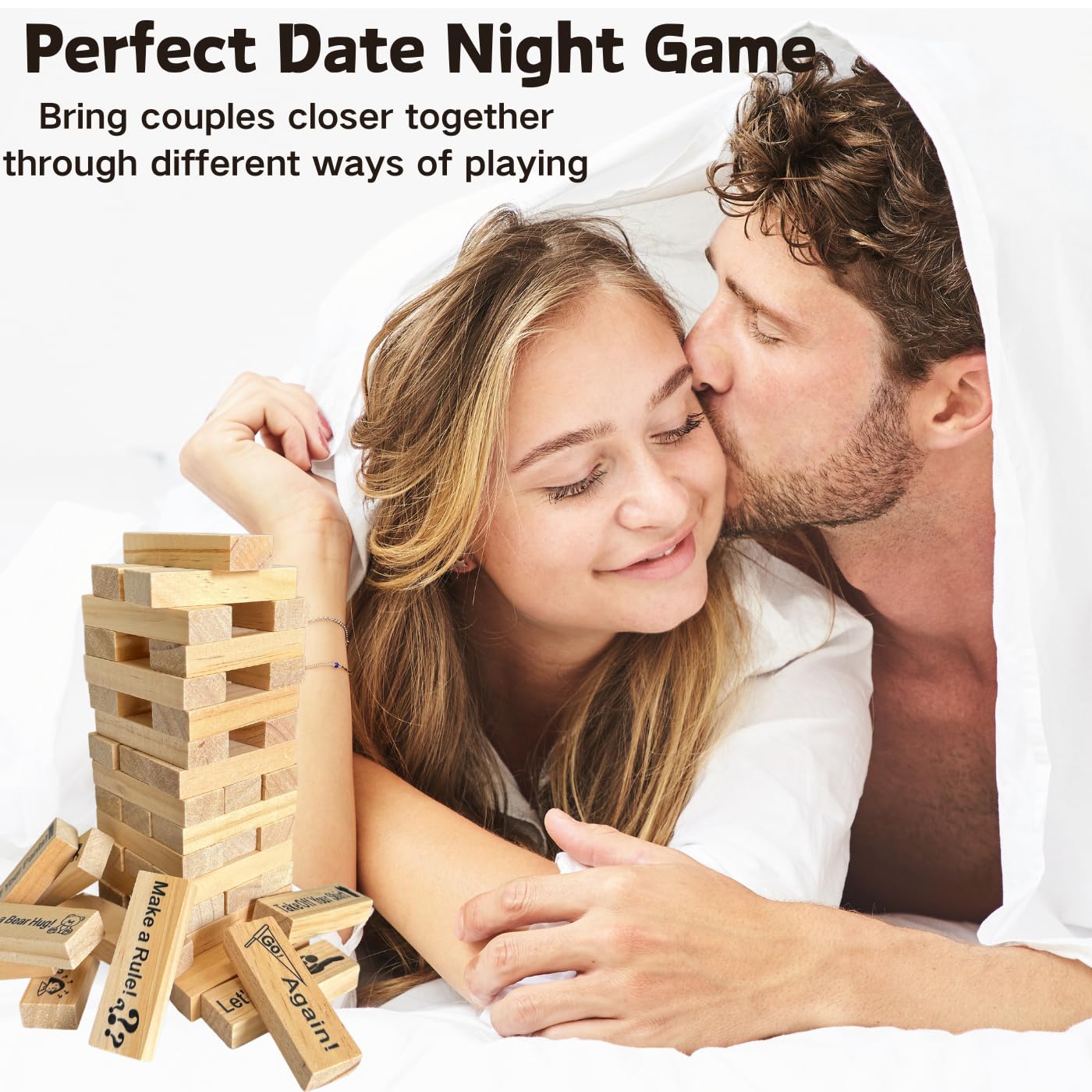 Foto 5 pulgar | Juego Lust Tower, Madera Apilable, 48 Bloques, Para Adultos - Venta Internacional.