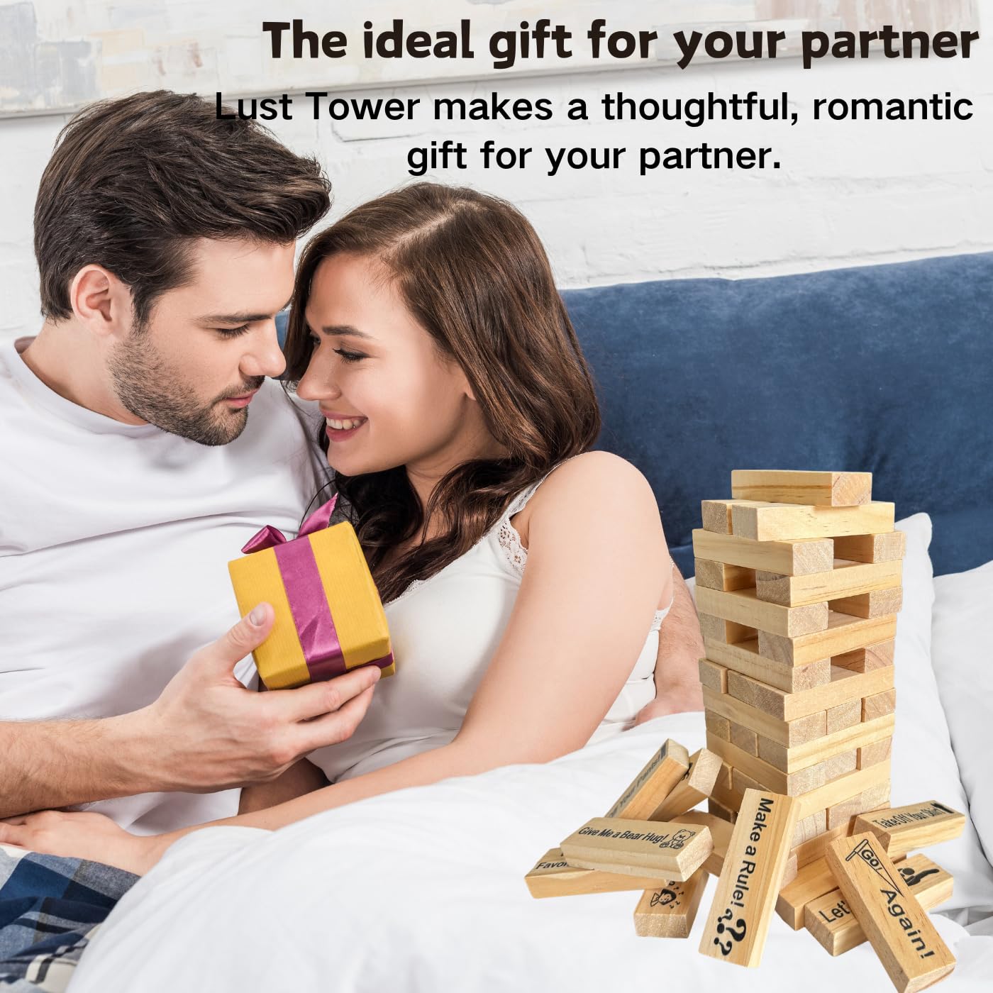 Foto 6 pulgar | Juego Lust Tower, Madera Apilable, 48 Bloques, Para Adultos - Venta Internacional.
