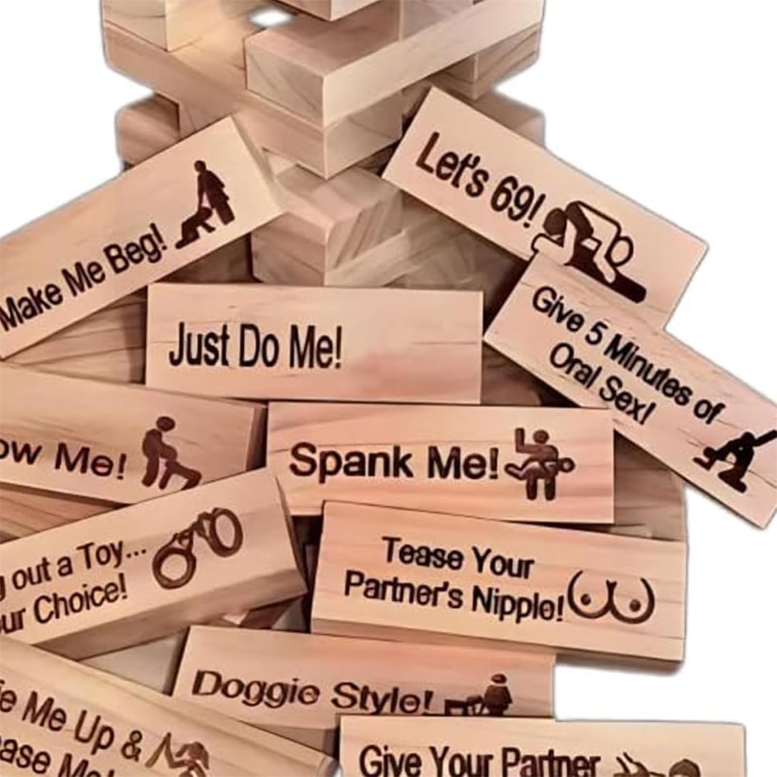 Foto 4 pulgar | Bloque Apilable Lust Tower Para Adultos, 48 Unidades, Para Parejas - Venta Internacional.