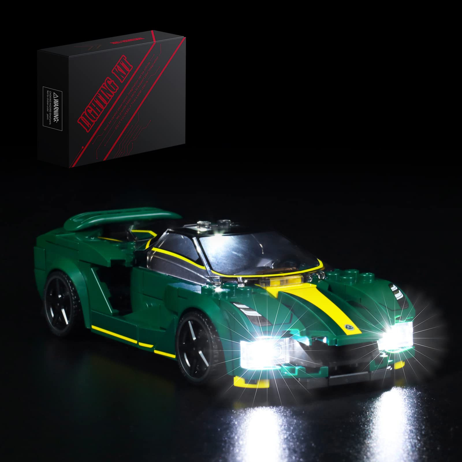 Foto 2 pulgar | Kit De Luces Led Para Lego Speed Champions Lotus Evija 76907 - Venta Internacional.