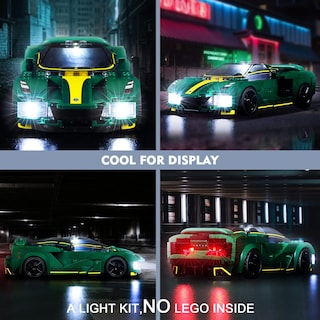 Foto 5 | Kit De Luces Led Para Lego Speed Champions Lotus Evija 76907 - Venta Internacional.