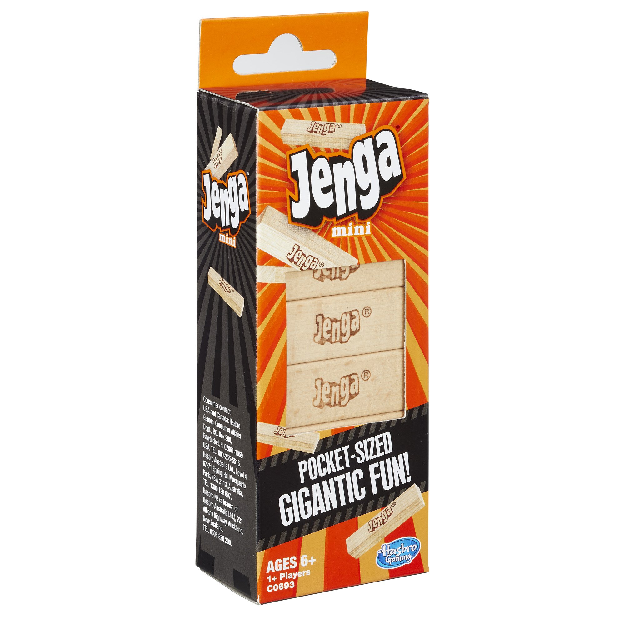 Foto 3 | Juego Hasbro Gaming Jenga Mini Para Niños Mayores De 6 Años - Venta Internacional.