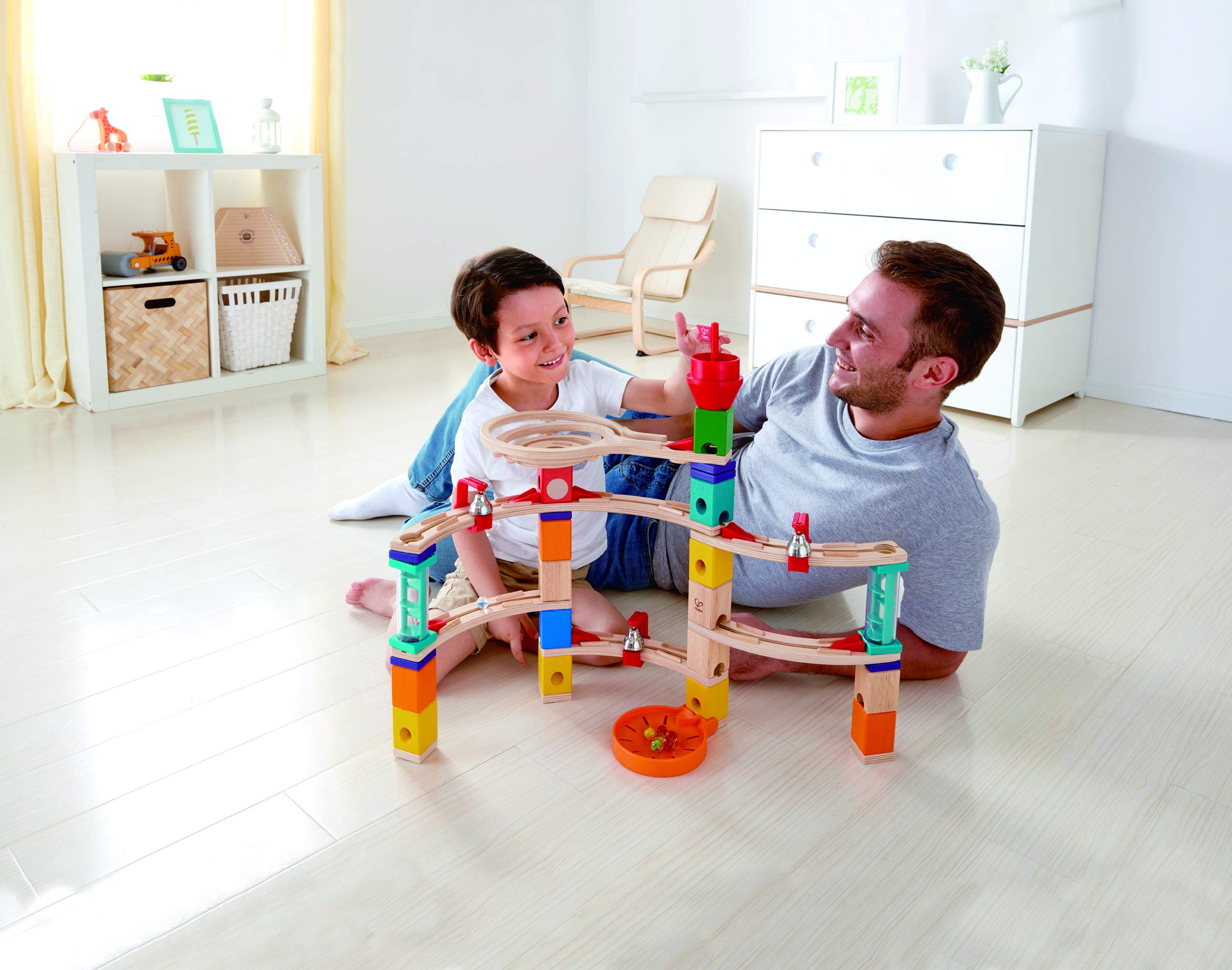 Foto 3 pulgar | Juguete De Construcción Hape Castle Escape Quadrilla Marble Run - Venta Internacional.