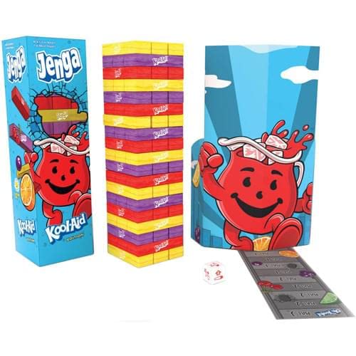 Foto 5 pulgar | Coleccionable Kool-aid De Jenga Game Usaopoly Con 54 Bloques - Venta Internacional.