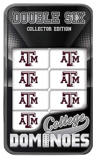Foto 1 | Juego De Dominó Masterpieces Game Day Ncaa Texas A&m Aggies, 28 Piezas - Venta Internacional.