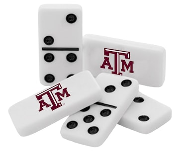 Foto 3 | Juego De Dominó Masterpieces Game Day Ncaa Texas A&m Aggies, 28 Piezas - Venta Internacional.