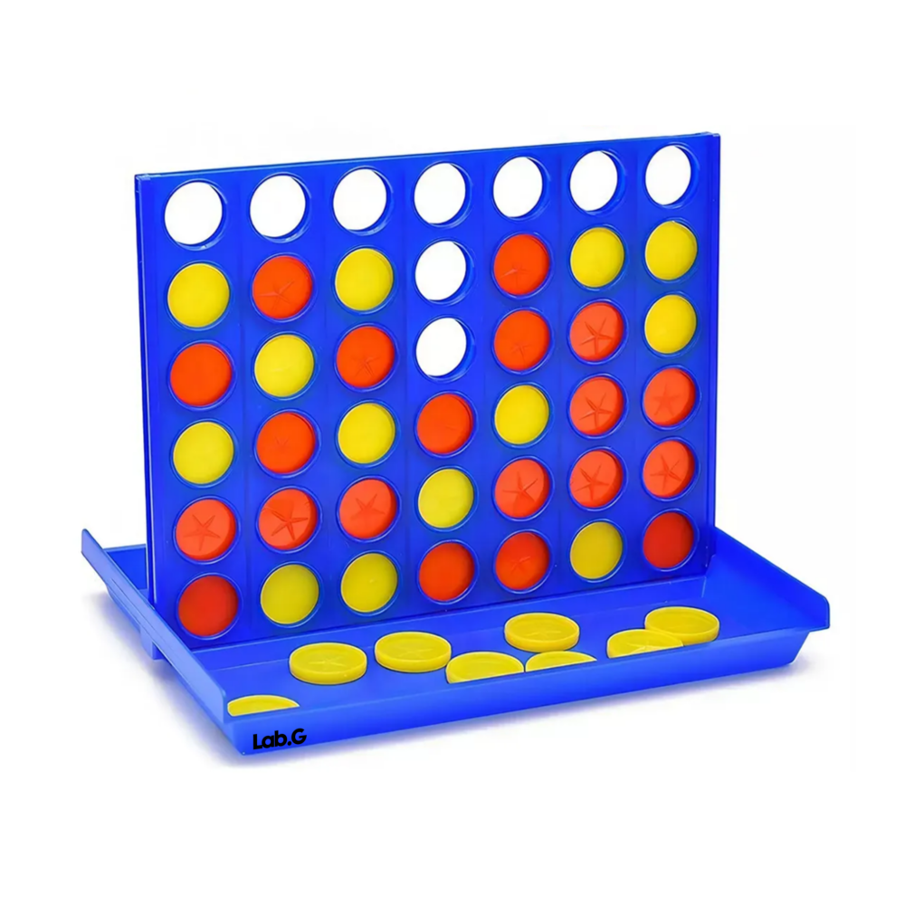 Foto 2 pulgar | Juego De Mesa Conecta 47pz Lab.g  Azul Amarillo Rojo