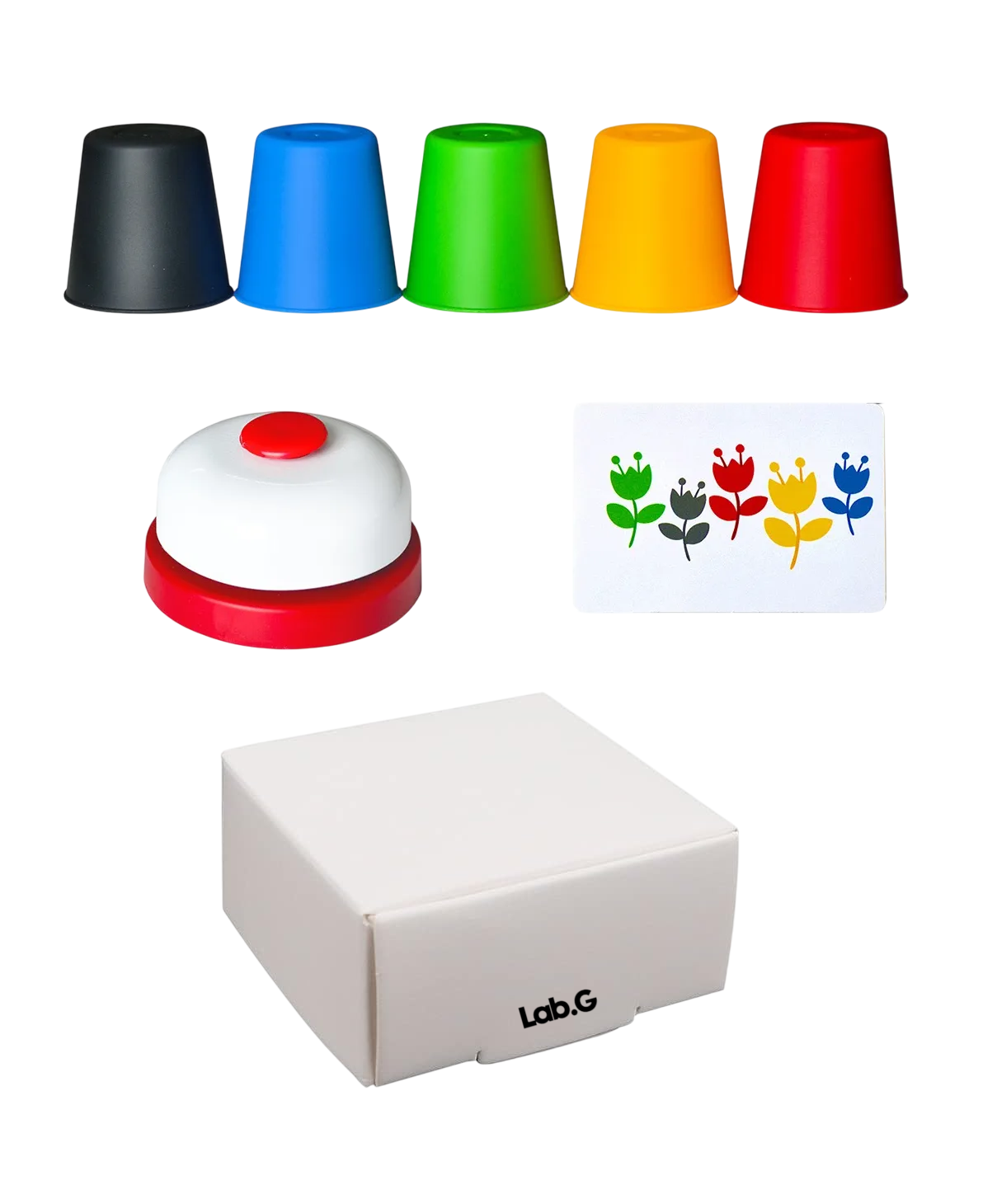 Foto 2 pulgar | Juego Rápido De Apilar Y Emparejar Vasos Colores