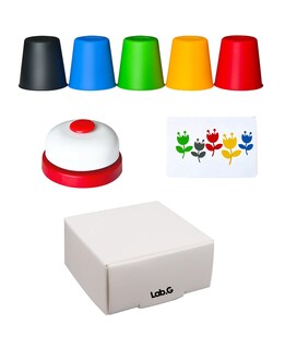 Foto 1 | Juego Rápido De Apilar Y Emparejar Vasos Colores