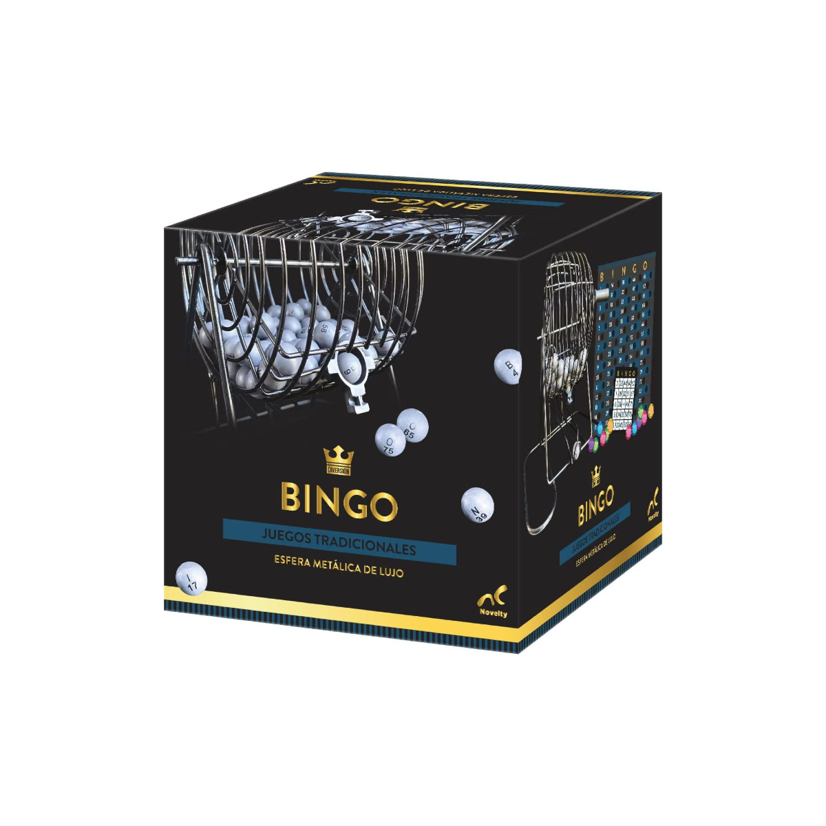 Foto 3 pulgar | Juego De Mesa Bingo Foil Novelty Jca-3300