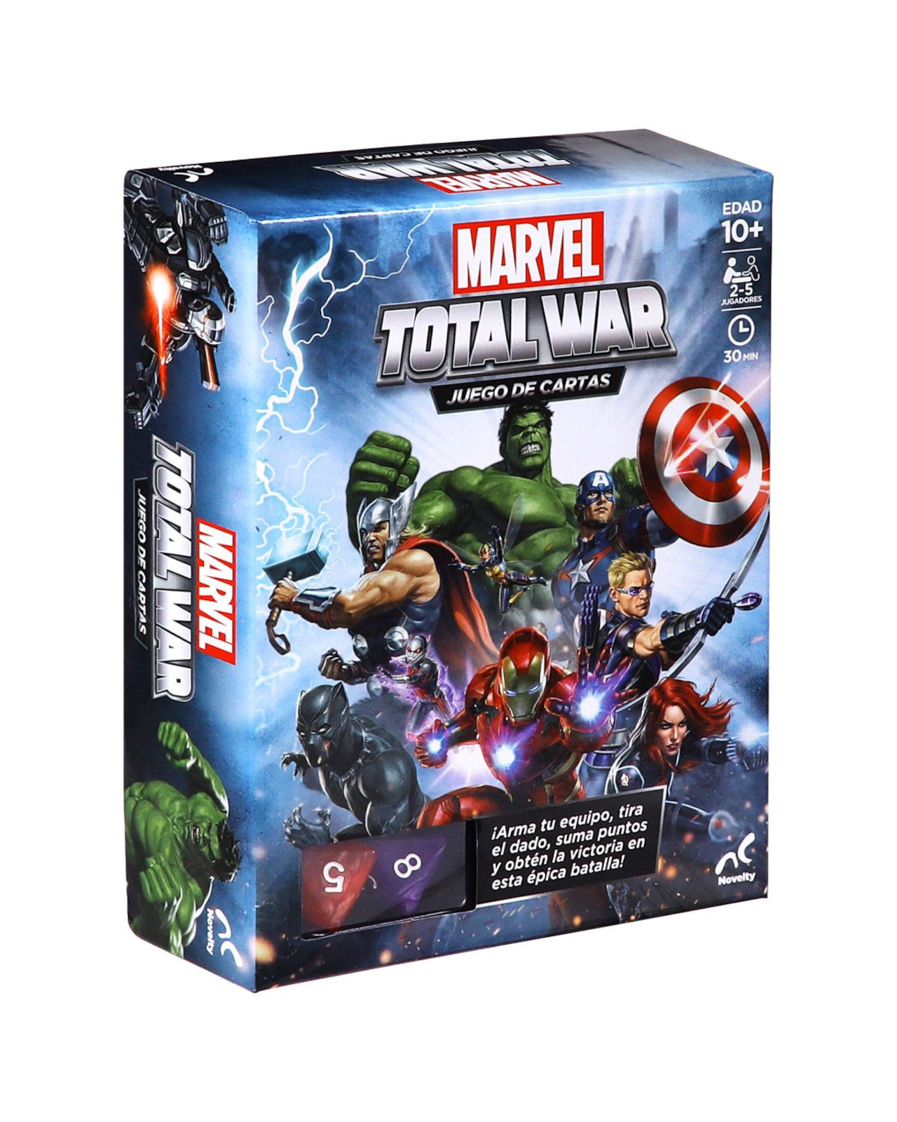 Foto 2 pulgar | Juego de Cartas Marvel Total War
