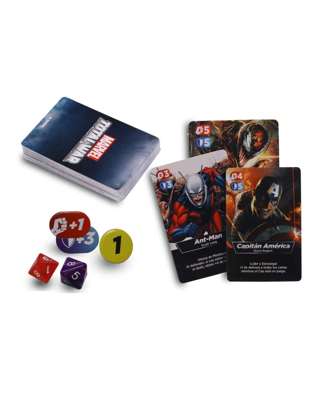 Foto 3 pulgar | Juego de Cartas Marvel Total War