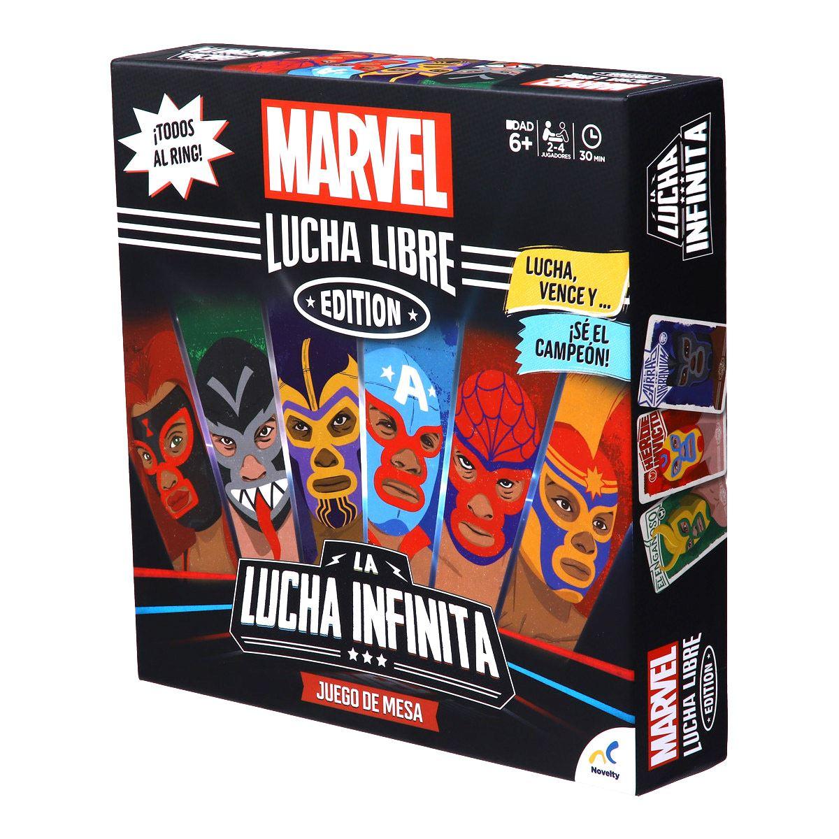 Foto 2 pulgar | Juego de Mesa Marvel Lucha Libre Infinita