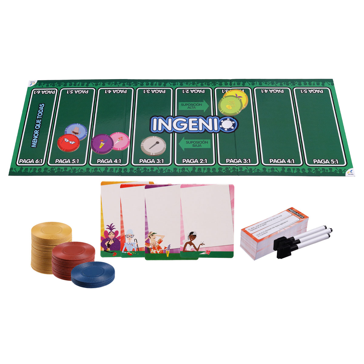 Foto 3 pulgar | Juego de Mesa Ingenio