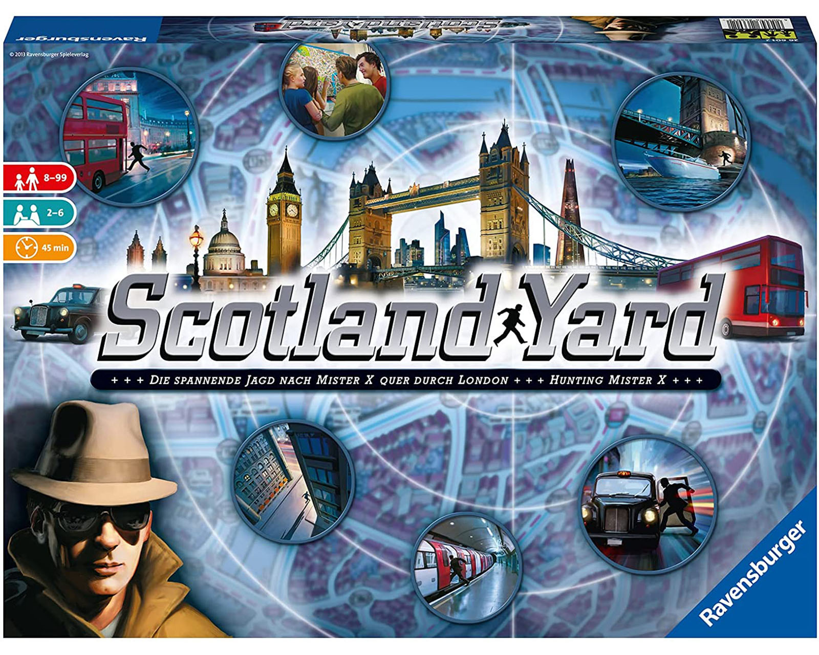 Foto 3 pulgar | Juego de Mesa Ravensburger Scotland Yard