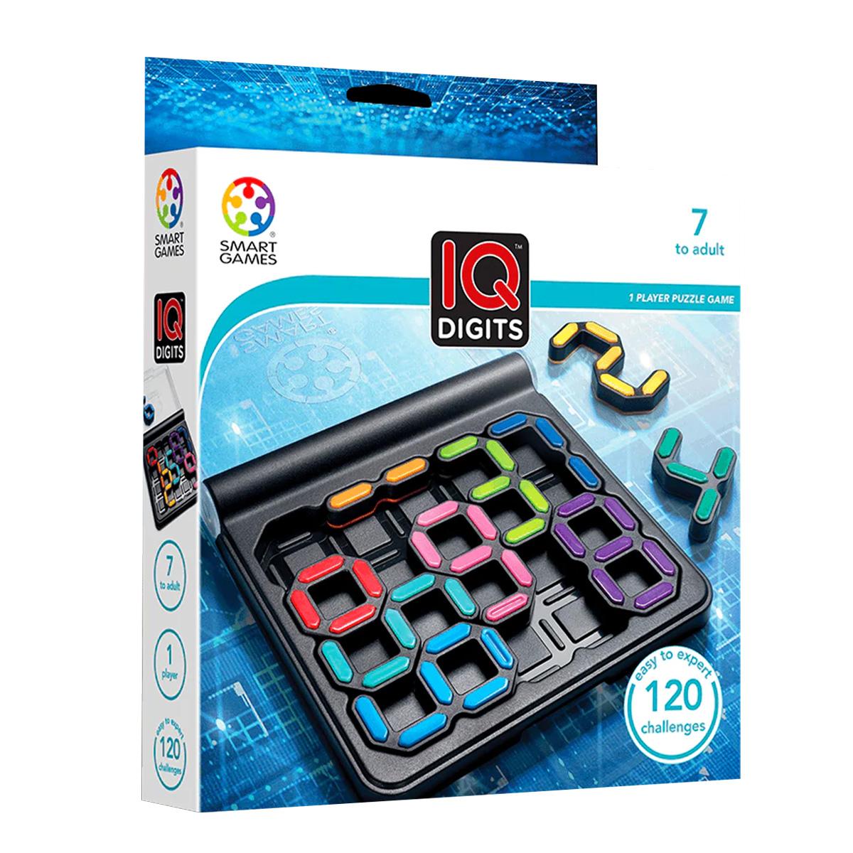 Juego de Destreza Iq Digits  Smart Games con 120 Retos de Lógica