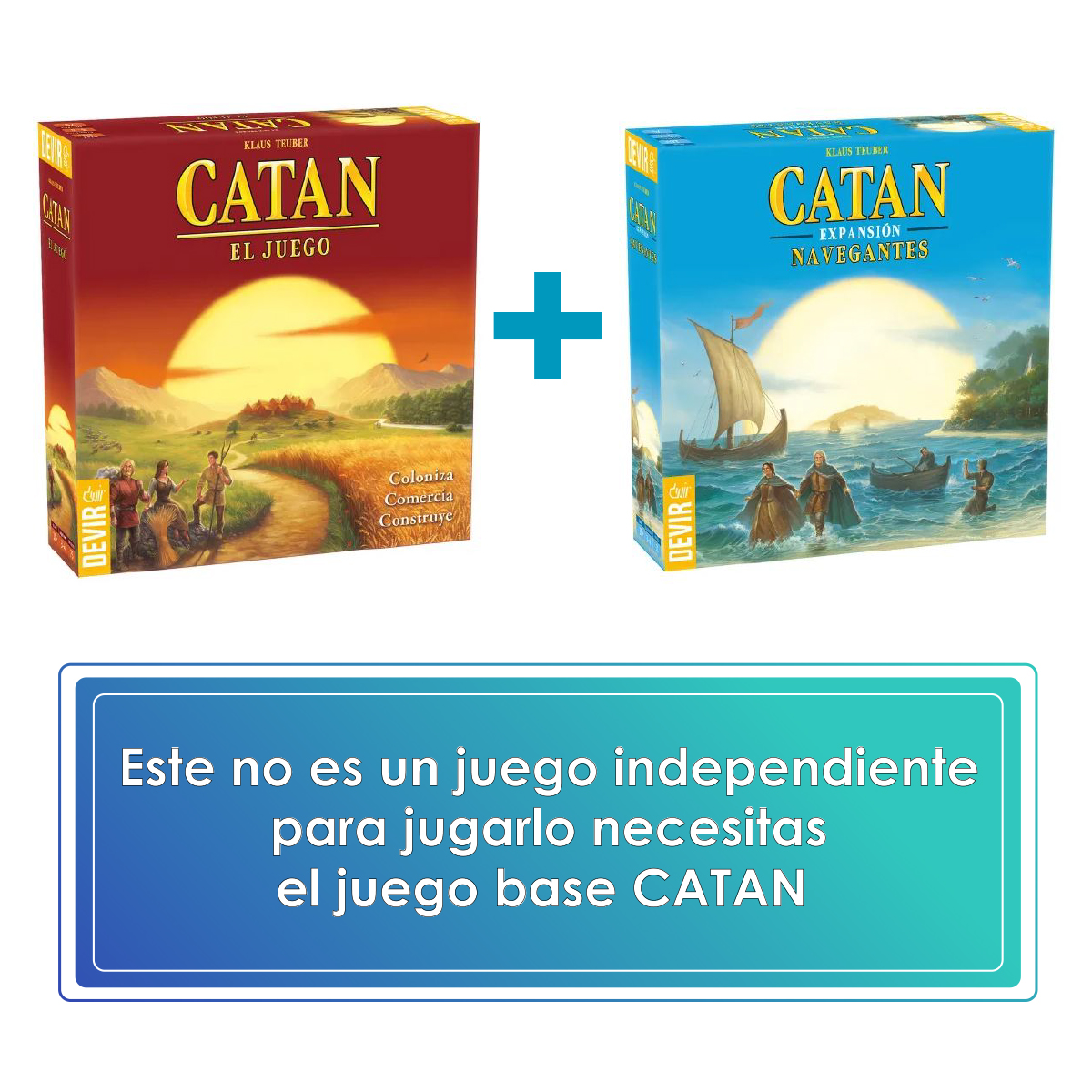 Foto 3 pulgar | Catan Juego de Mesa Expansión Navegantes