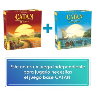 Foto 2 | Catan Juego de Mesa Expansión Navegantes