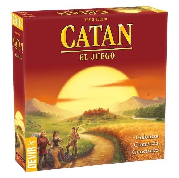 Foto 2 pulgar | Catan Juego de Mesa Marca Virtual Zone