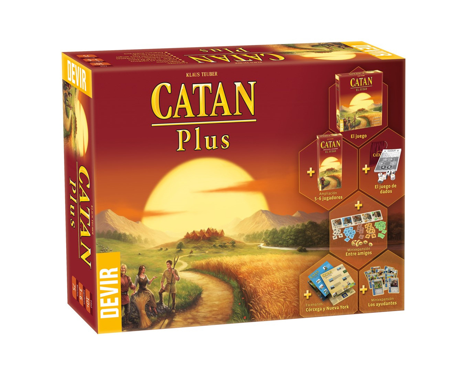 Foto 2 pulgar | Catan Plus Virtual Zone - El Juego de Mesa