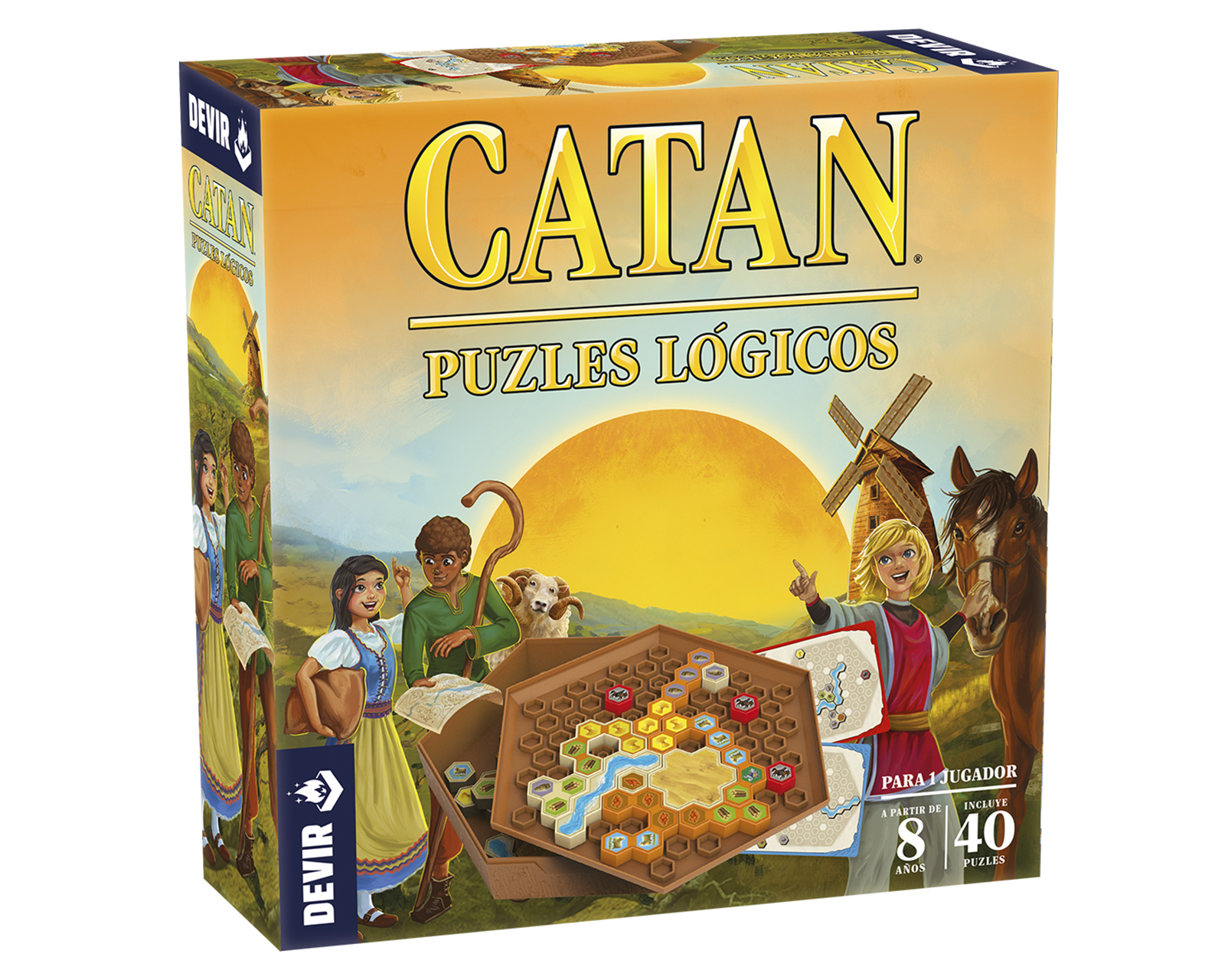 Foto 2 pulgar | Catan Virtual Zone Puzles Lógicos