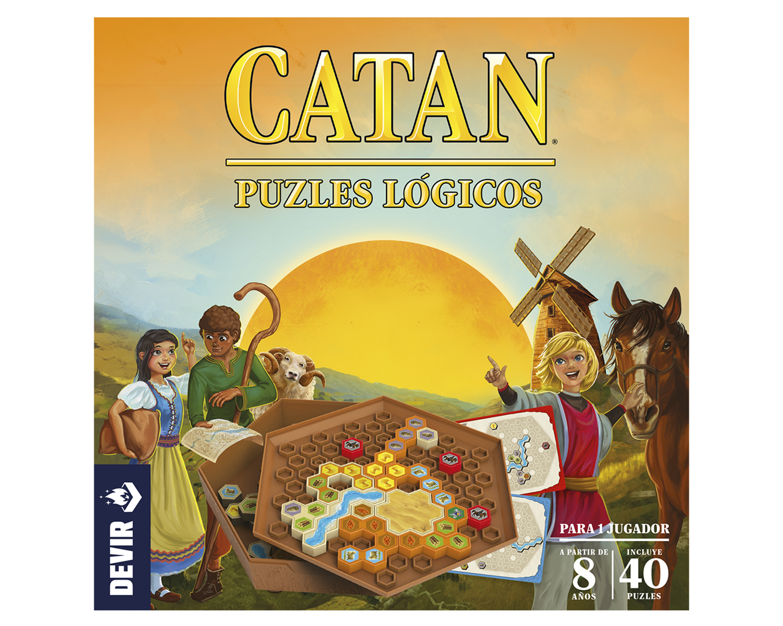 Foto 4 pulgar | Catan Virtual Zone Puzles Lógicos