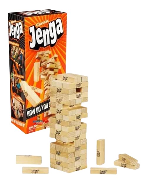 Foto 3 pulgar | Juego de Mesa Jenga Clásico