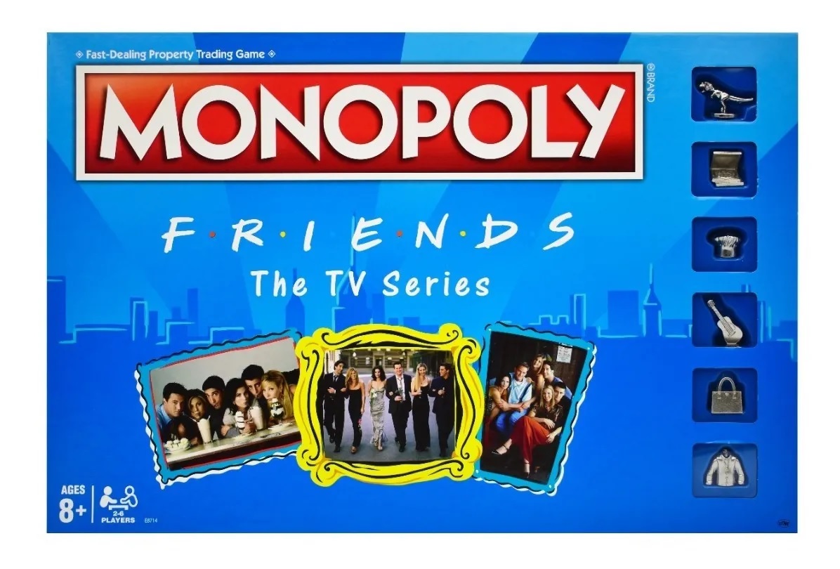 Juego de Mesa Hasbro Monopoly Friends Serie de TV