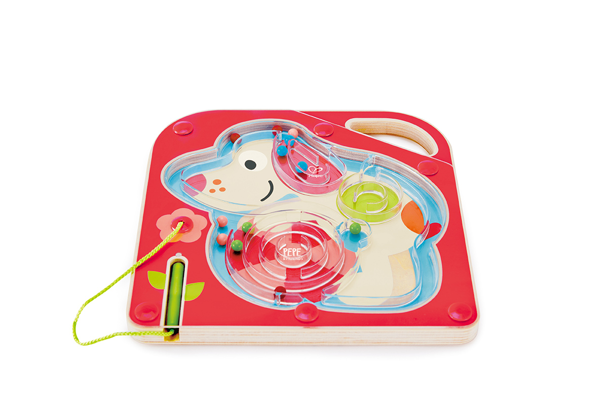 Juguete de viaje Hape Toys Fantástico Pepe E1711 Laberinto del perrito Pepe
