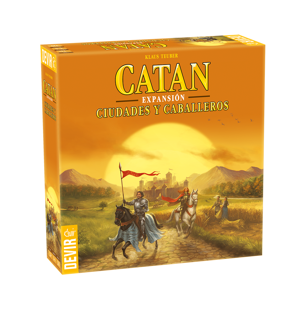 Foto 2 pulgar | Juego de Mesa Catan Ciudades y Caballeros Devir