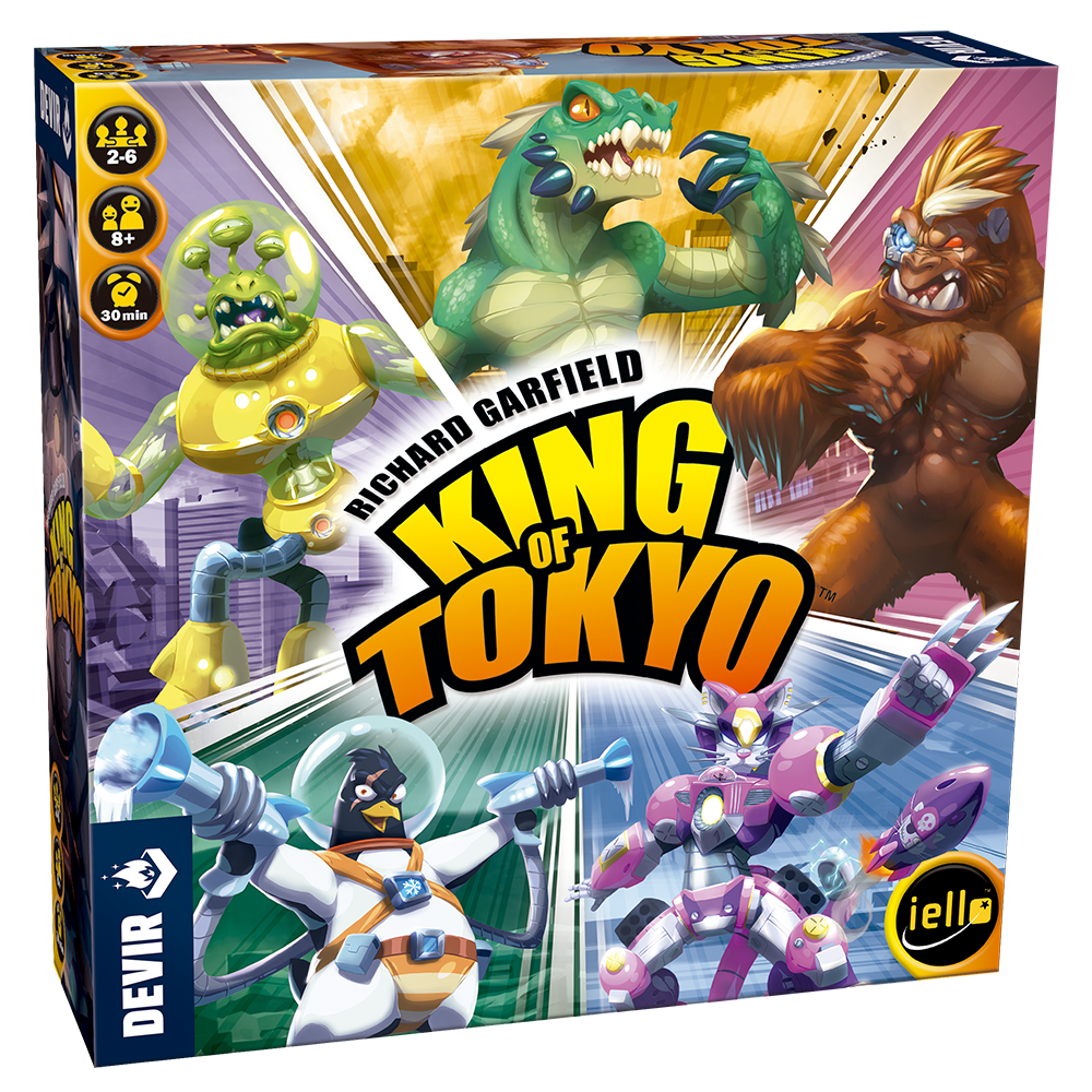 Foto 2 pulgar | Juego De Mesa King Of Tokyo Devir