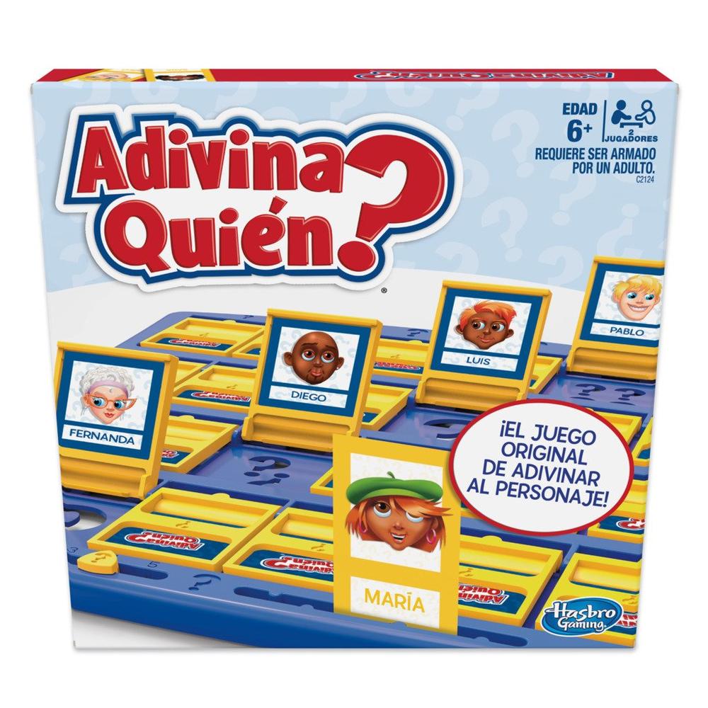 Foto 2 pulgar | Juego de Mesa Hasbro Games Adivina Quién