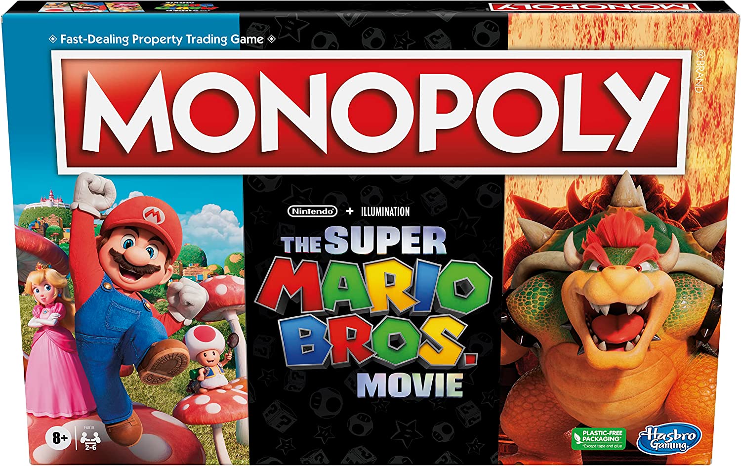 Foto 1 | Juego de Mesa Hasbro Monopoly The Super Mario Bros Movie