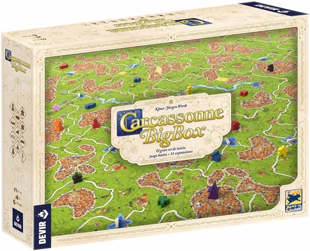 Juego de Mesa Devir Carcassonne Big Box