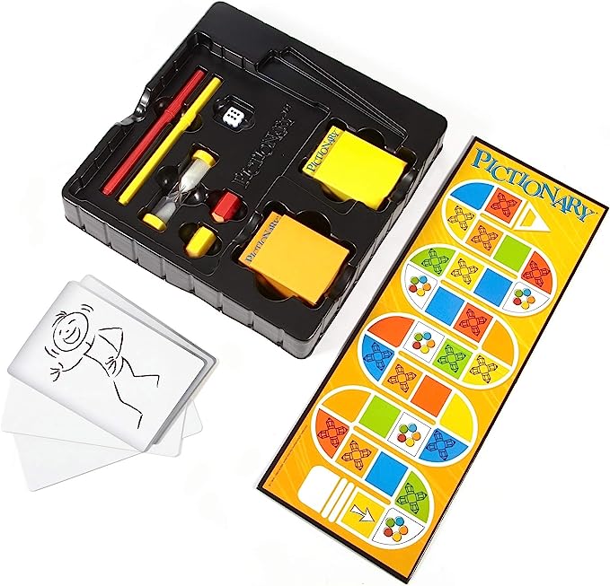 Foto 4 pulgar | Juego de Mesa Mattel Games DKD48 Familiar Pictionary Original