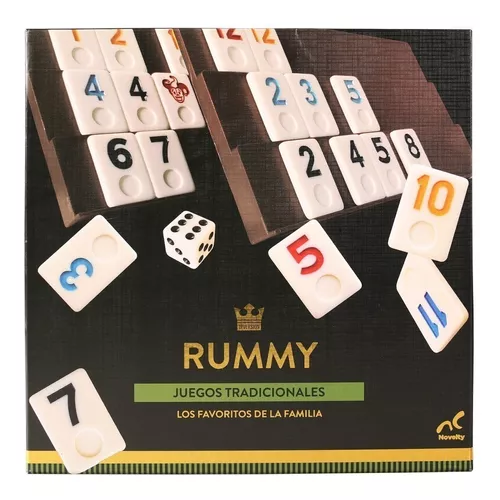 Foto 2 pulgar | Juego De Mesa Rummy Jumbo Novelty