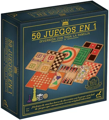 Foto 2 pulgar | 50 Juegos En 1 Juego De Mesa Familiar Juegos Novedosos