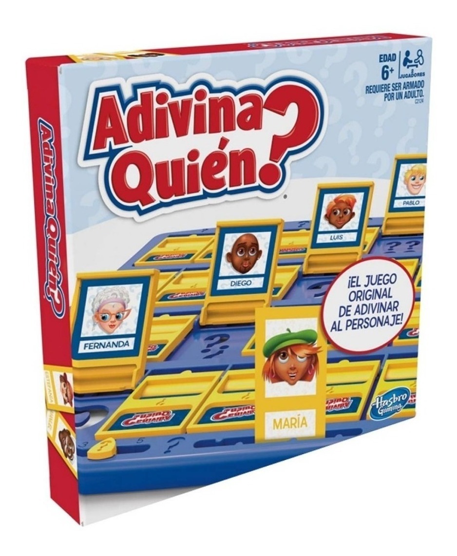 Foto 2 pulgar | Juego de Cartas Adivina Quién? Hasbro C2124