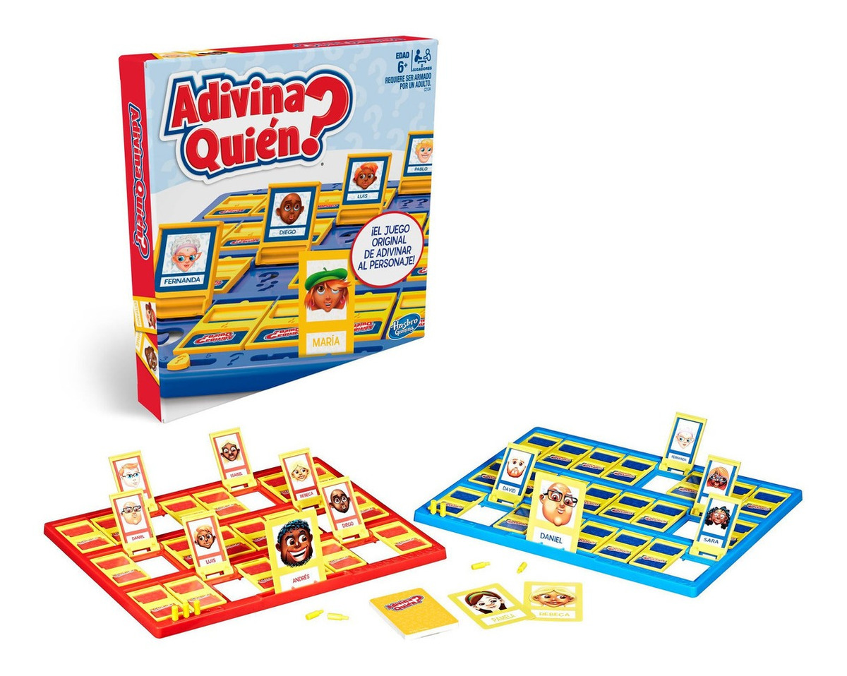 Foto 2 | Juego de Cartas Adivina Quién? Hasbro C2124