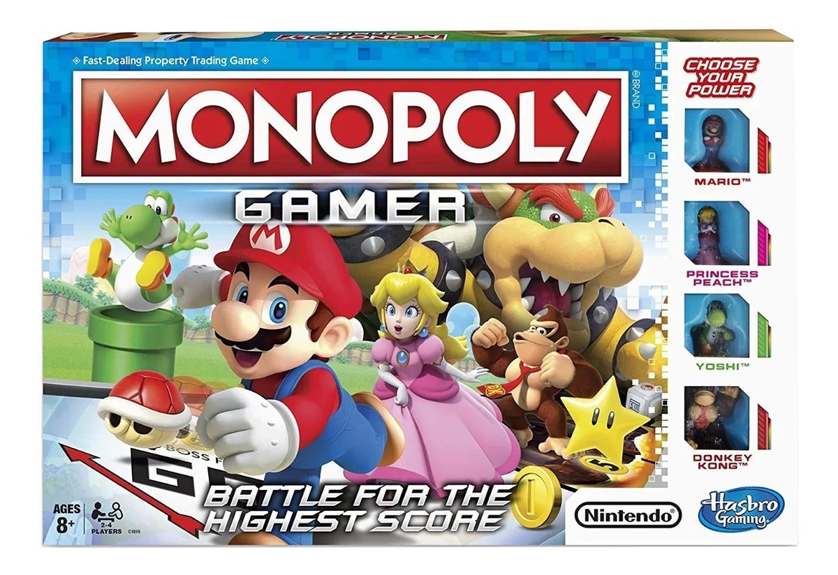 Juego de Mesa Monopoly Gamer Hasbro C1815