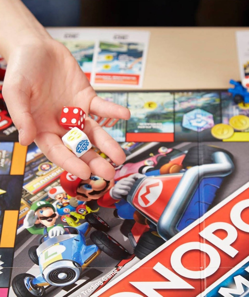 Foto 4 pulgar | Juego de Mesa Monopoly Gamer Mario Kart Hasbro E1870