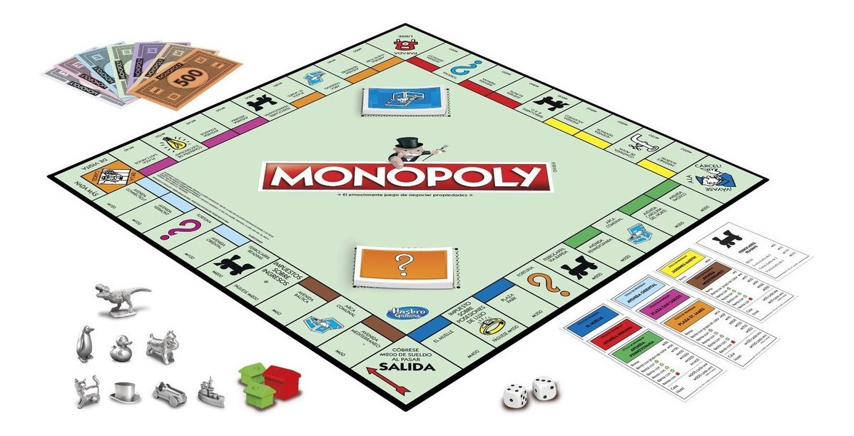 Foto 2 | Juego de Mesa Monopoly Clásico Hasbro C1009