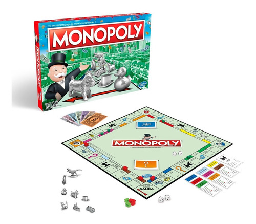 Foto 4 pulgar | Juego de Mesa Monopoly Clásico Hasbro C1009