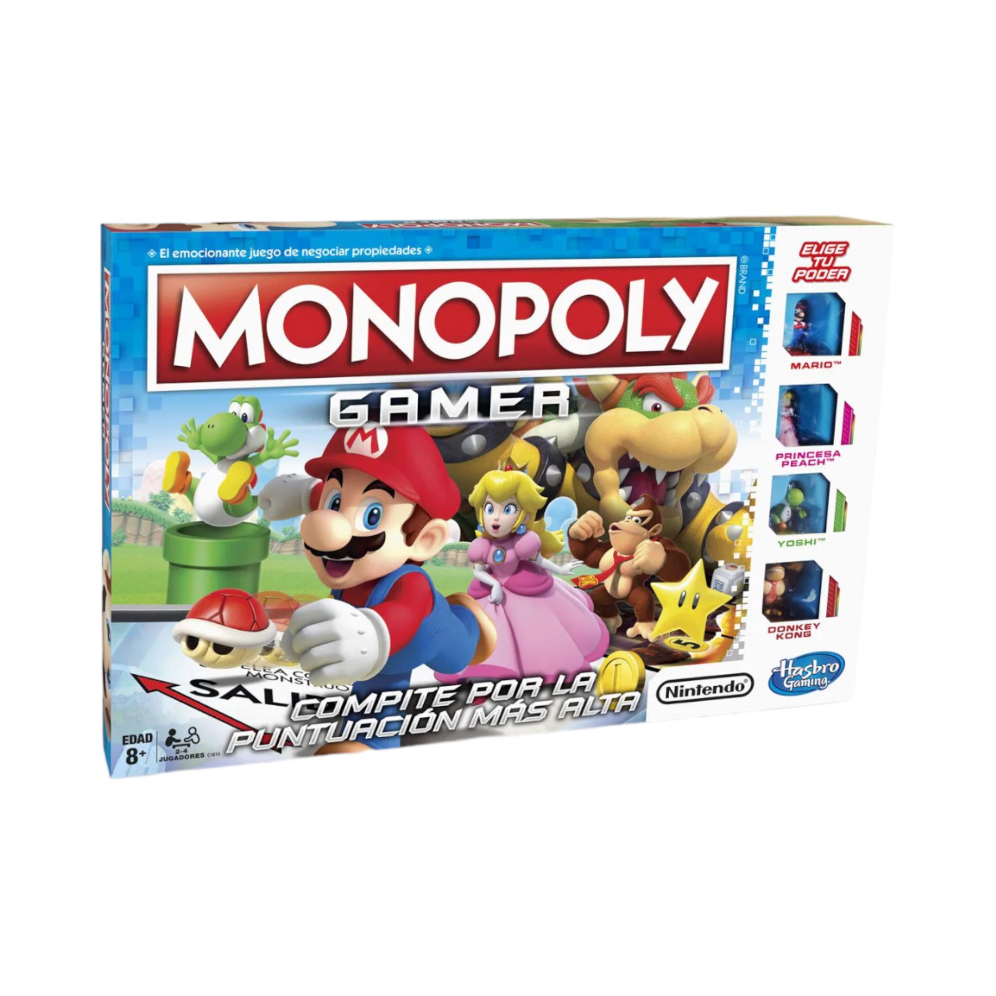Foto 3 pulgar | Monopoly Gamer Nintendo Hasbro Gaming