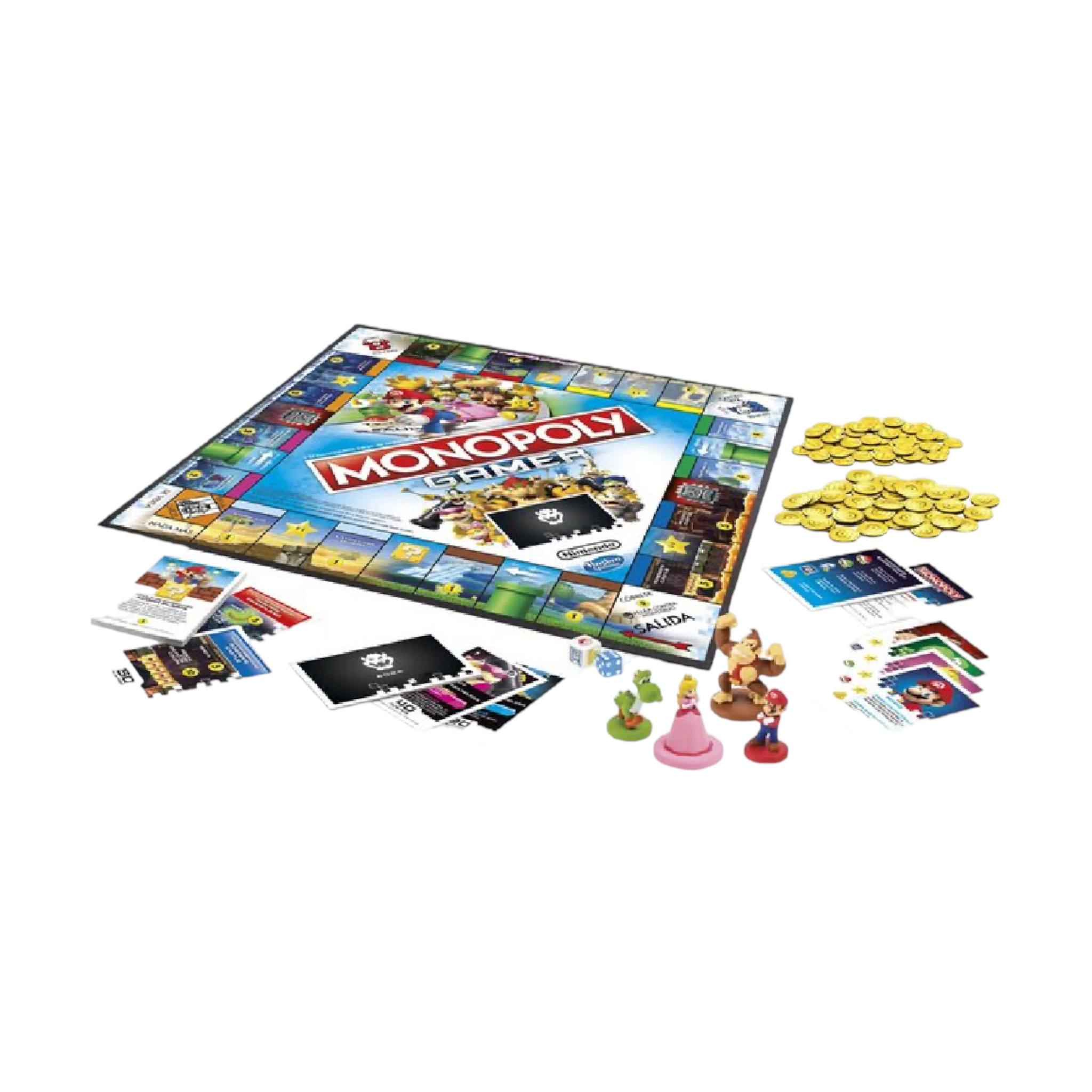 Foto 4 pulgar | Monopoly Gamer Nintendo Hasbro Gaming