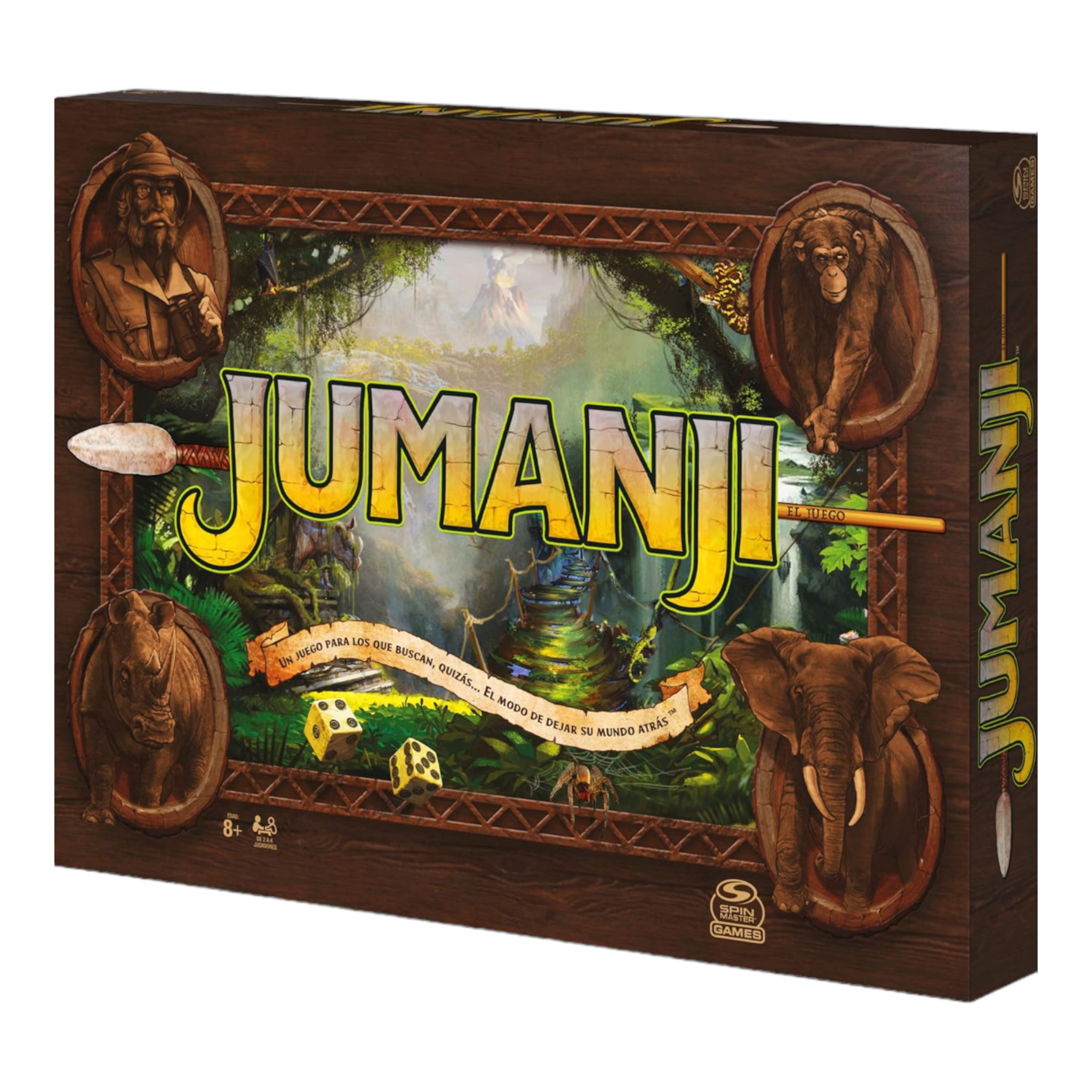 Foto 2 pulgar | Jumanji El Juego La Última Edición Del Clásico Spin Master